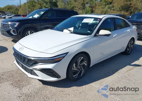 2024 Hyundai Elantra Limited из США, поврежденный, VIN KMHLP4DG6RU793667